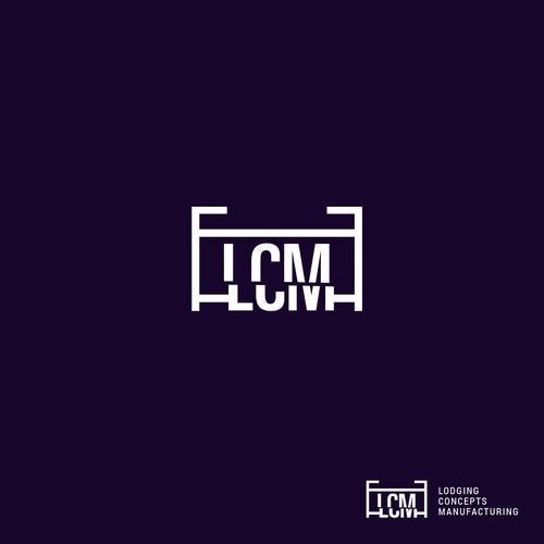 LCM logo design
