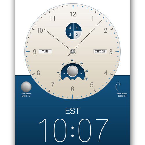 Time zone clock app