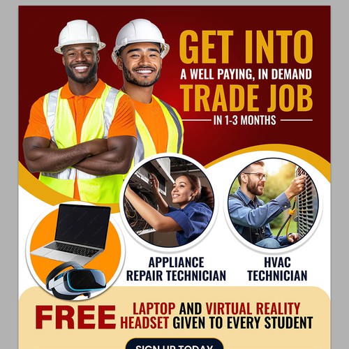 Get into a well paying, in demand trade job.