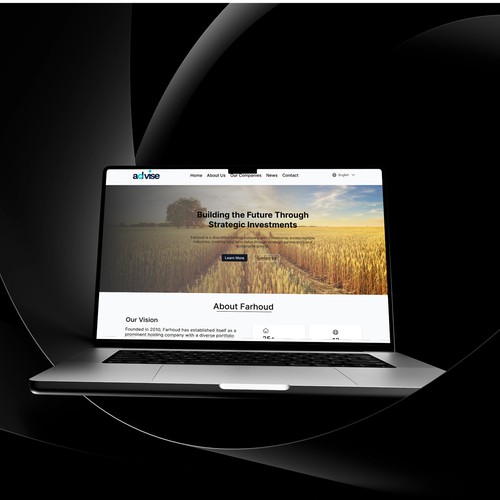 Farhoud Holding Company UI/UX Case Study