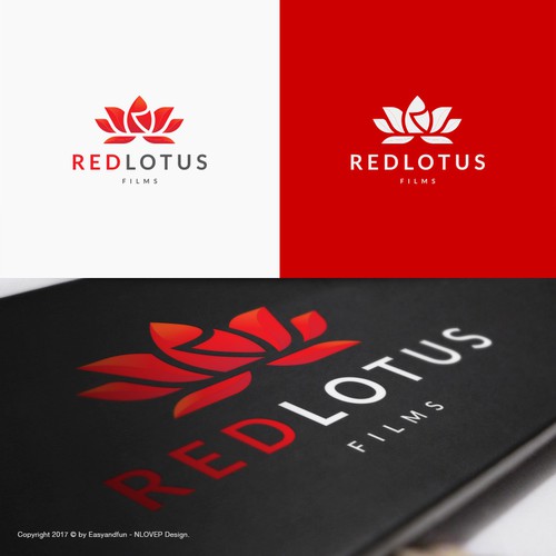 Logo concept for 'Red Lotus'