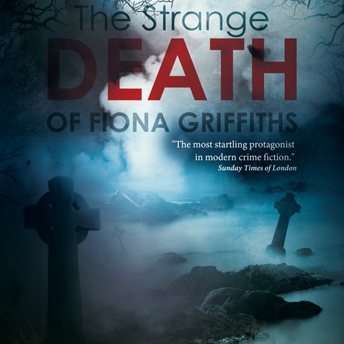 Create a book cover for a Welsh crime novel