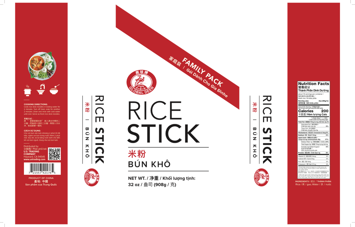 Redesign for our noodle package