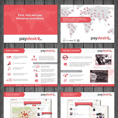 Sales document for Paydesk