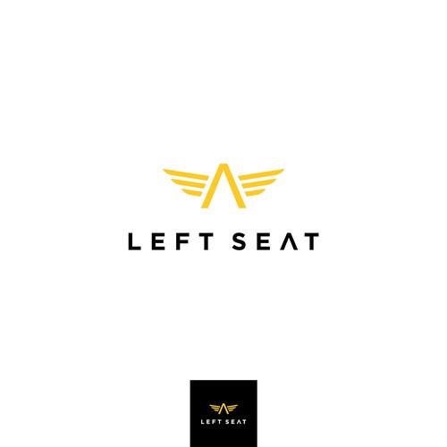 Bold logo concept for Left Seat Company