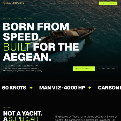 Premium & Luxury Services Website