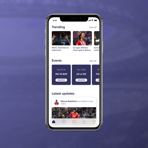 Football Player App