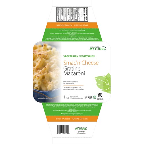 Mac N' Cheese Packaging
