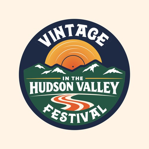 Logo Design - Vintage in the Hudson Valley Festival 