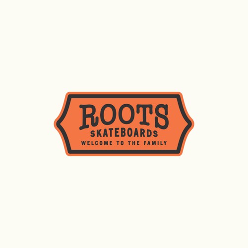 Roots Skateboards Logo Design