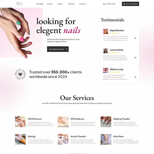 Nail Salon Page 