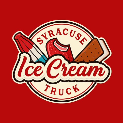 Ice Cream Truck Logo