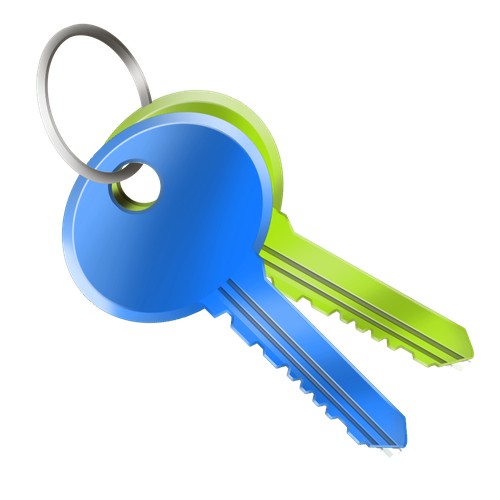 Key icon or button