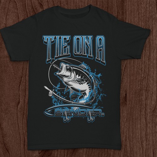 Tie a bender t-shirt design