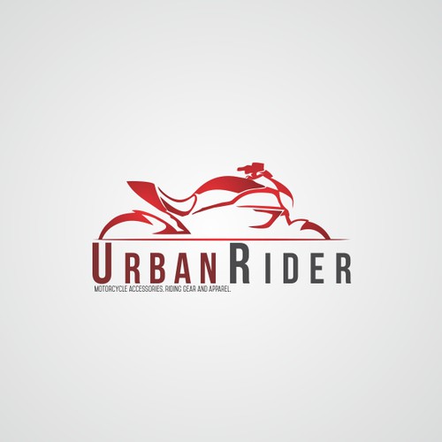 Logo for urban motorcycle gear shop