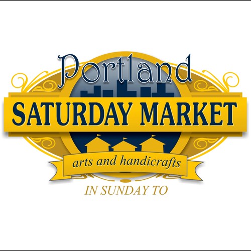 Portland Saturday Market  needs a new logo