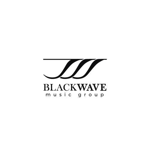 BlackWave music logo