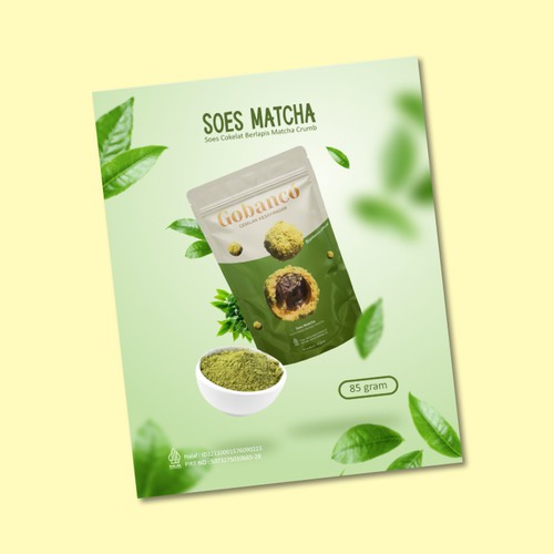 Mini Poster For Matcha Snack
