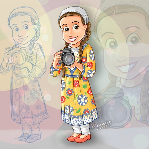 Cartoon Character Illustration