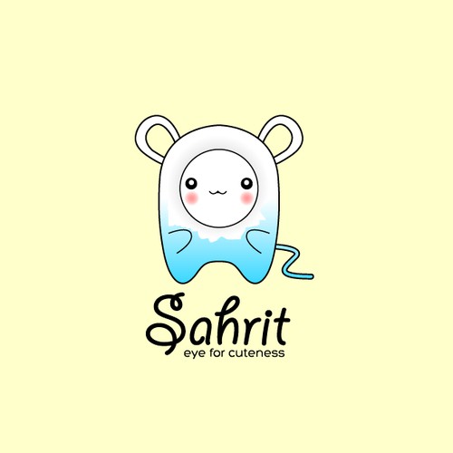 Create the next logo for Sahrit - eye for cuteness!