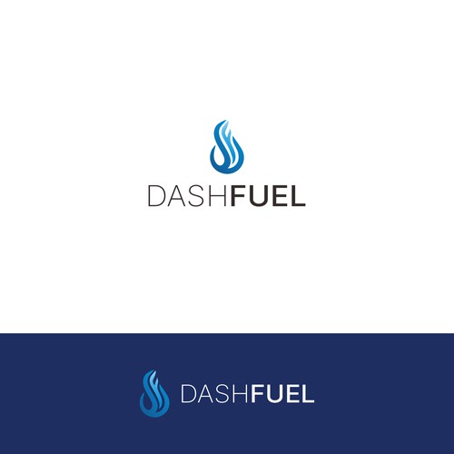 Fiery Initial DF  logo for DashFuel