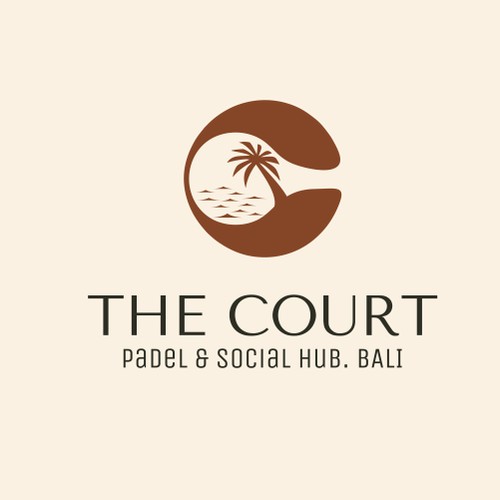 The Court Bali Padel Club Logo