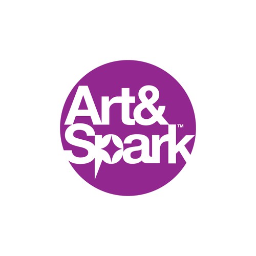 Bold logo concept for art supplies retail.