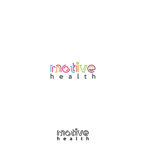 Unique design for motivehealth company.