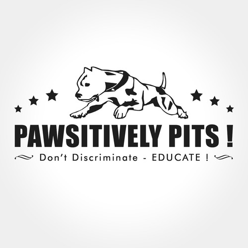 Logo for Pawsiively Pits!