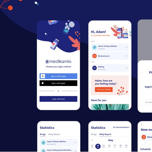 Medikamio Mobile app