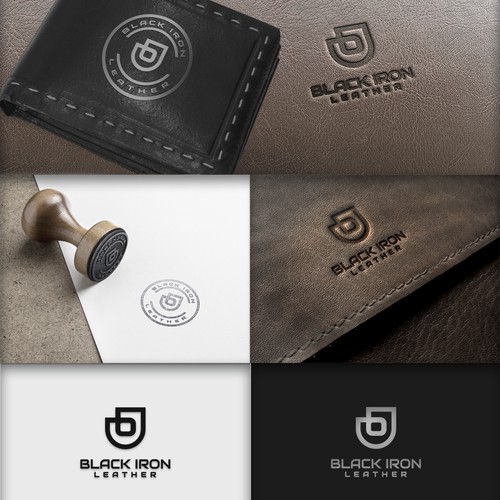 Black Iron Leather