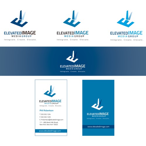 Create a creative yet meaningful logo design for Elevated Image Media Group!