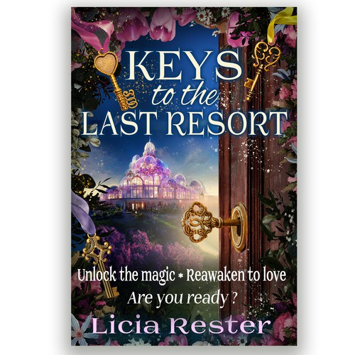 Cover for a contemporary, inspirational romance novel for women, filled with magic & fun