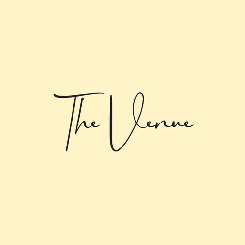 Logo concept for The Venue