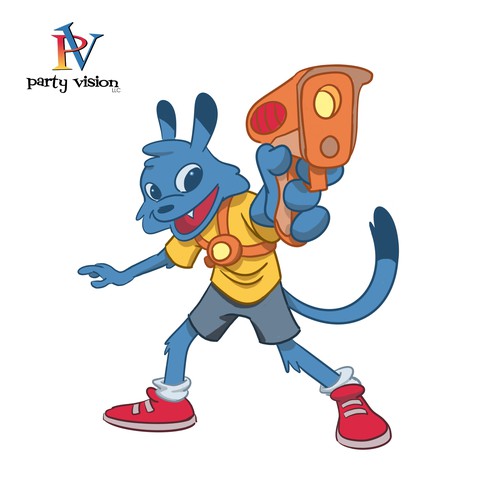 Party Animal - mascot design