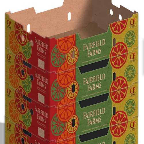 Design of the box for Canmar Produce