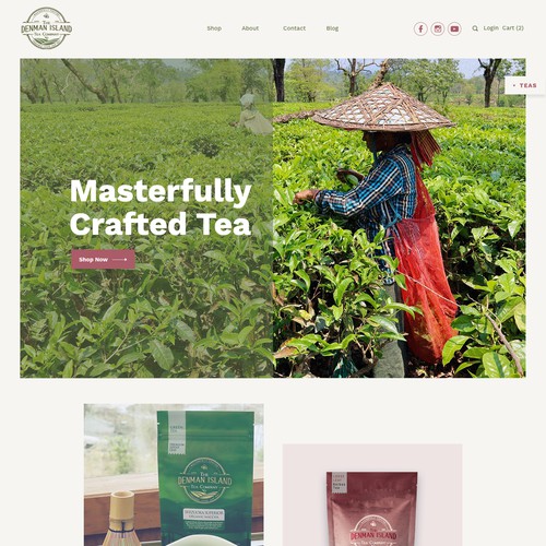 Tea Company Web