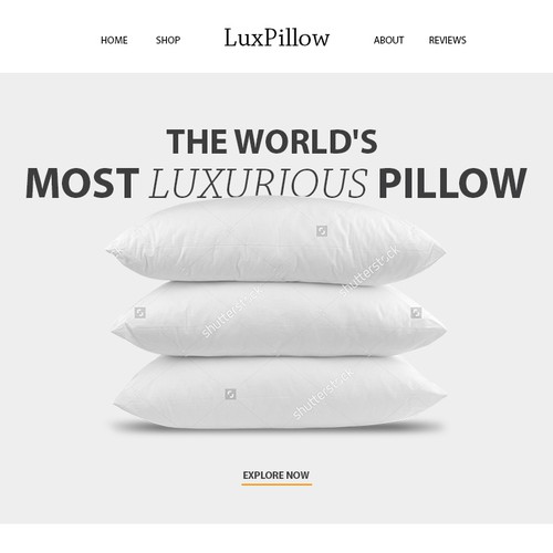 Website for Pillows