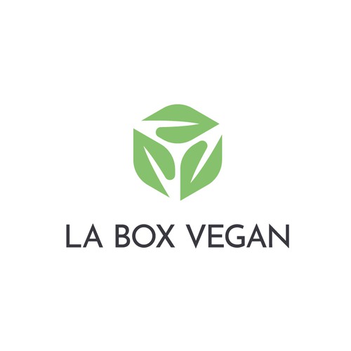Logo for monthly subscription vegan box
