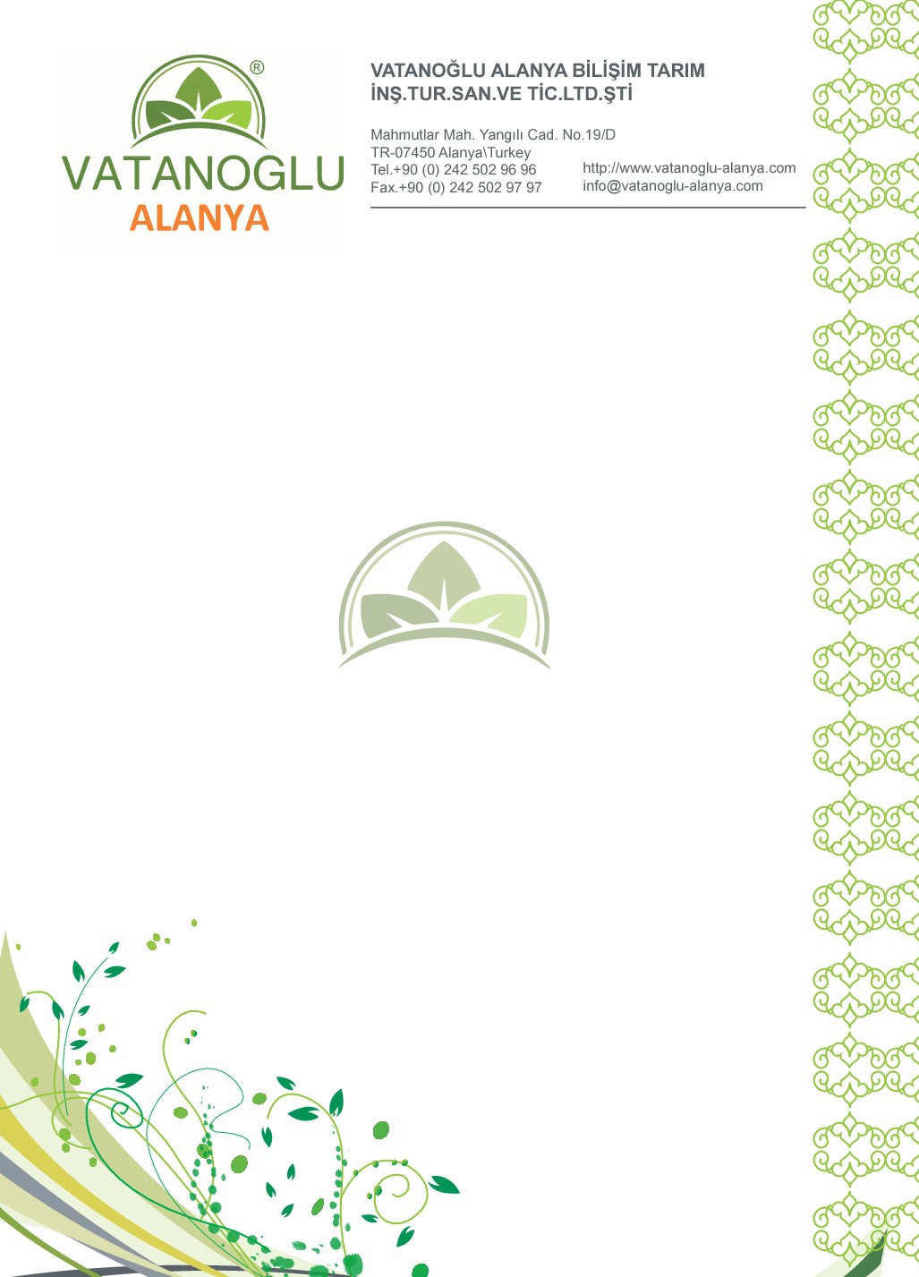 Help me to find Modern and Oriental Style for my Company :-)
