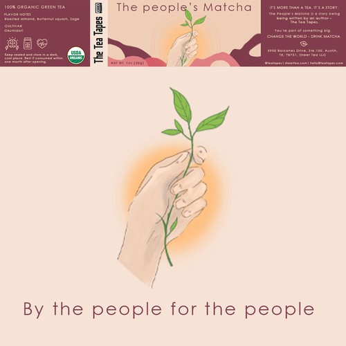 Label for The people's Matcha