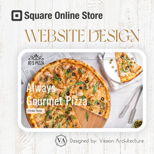 SQUARE ONLINE STORE | Design for Jo's Pizza