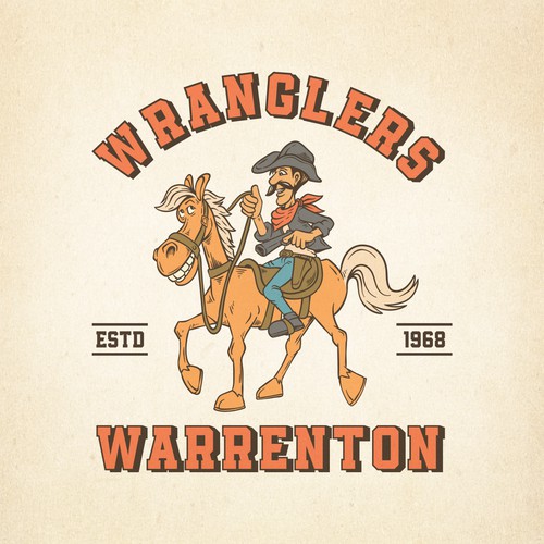 wrangler warrenton vintage logo