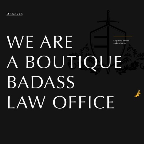 Landing page for lawyers