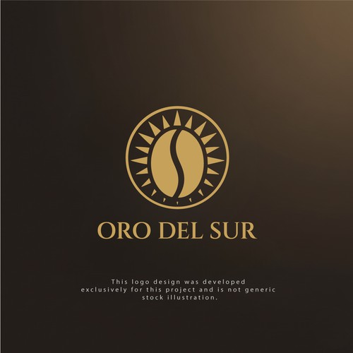 Logo design for ORO DEL SUR