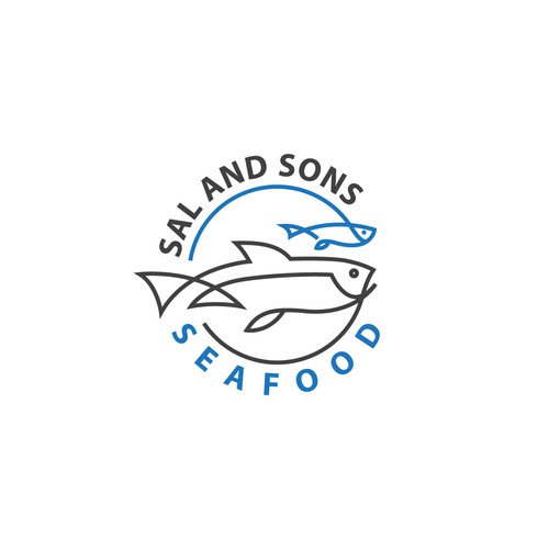 Design a logo to attract seafood lovers