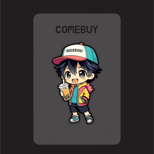Bubbly Delight: Chibi Character Design for Bubble Tea