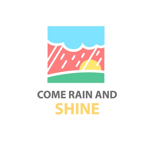 Come rain and shine logo