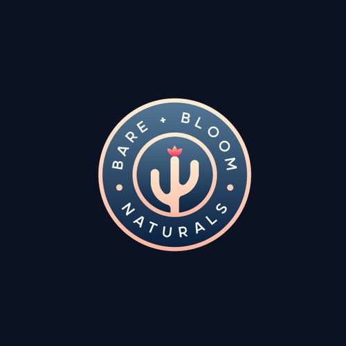 Logo design for Bare+Bloom