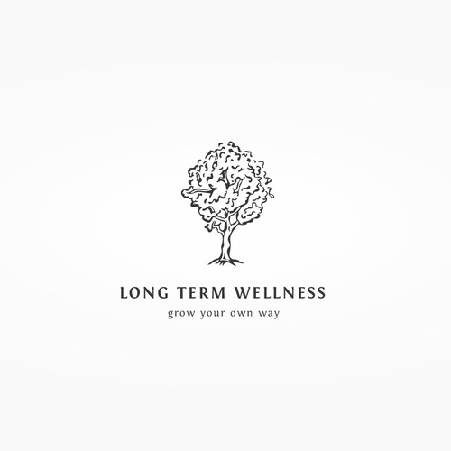 Delicate Logo for a wellness philosophy concept